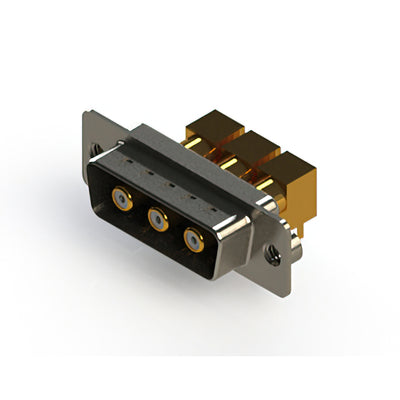 629-3W3-640-5NA by EDAC Inc. - CONNECTOR D-SUB PLUG 3POS R/A SLDR