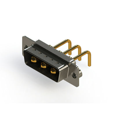 629-3W3-650-1NA by EDAC Inc. - CONNECTOR D-SUB PLUG 3POS R/A SLDR