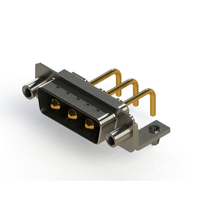 629-3W3-650-1TD by EDAC Inc. - CONNECTOR D-SUB PLUG 3POS R/A SLDR