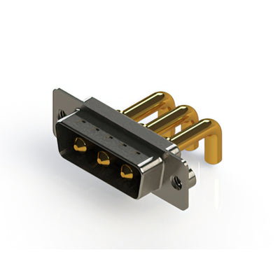 629-3W3-650-4TA by EDAC Inc. - CONNECTOR D-SUB PLUG 3POS R/A SLDR