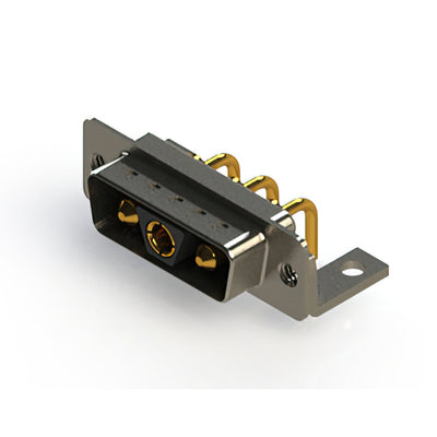 629-3WK3240-1TC by EDAC Inc. - CONNECTOR D-SUB PLUG 3POS R/A SLDR