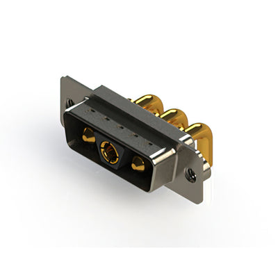 629-3WK3240-3TA by EDAC Inc. - CONNECTOR D-SUB PLUG 3POS R/A SLDR