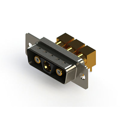 629-3WK3240-7N1 by EDAC Inc. - CONNECTOR D-SUB PLUG 3POS R/A SLDR