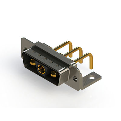 629-3WK3250-1N4 by EDAC Inc. - CONNECTOR D-SUB PLUG 3POS R/A SLDR