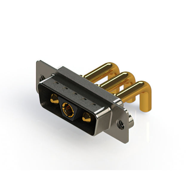 629-3WK3250-4NA by EDAC Inc. - CONNECTOR D-SUB PLUG 3POS R/A SLDR