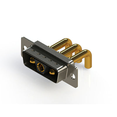 629-3WK3250-4T1 by EDAC Inc. - CONNECTOR D-SUB PLUG 3POS R/A SLDR