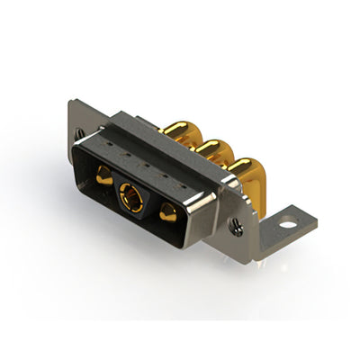 629-3WK3640-4TC by EDAC Inc. - CONNECTOR D-SUB PLUG 3POS R/A SLDR