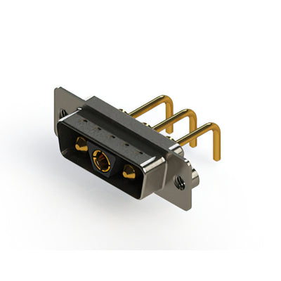 629-3WK3650-1NA by EDAC Inc. - CONNECTOR D-SUB PLUG 3POS R/A SLDR
