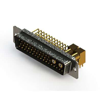 629-43W2640-5T1 by EDAC Inc. - CONNECTOR D-SUB PLUG 43POS R/A SLDR