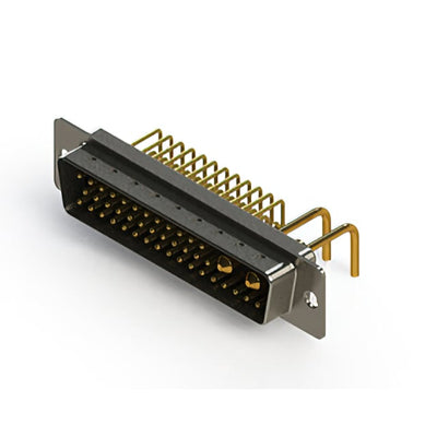 629-43W2650-1N1 by EDAC Inc. - CONNECTOR D-SUB PLUG 43POS R/A SLDR
