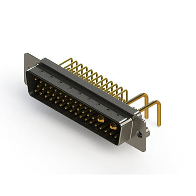 629-43W2650-1T2 by EDAC Inc. - CONNECTOR D-SUB PLUG 43POS R/A SLDR