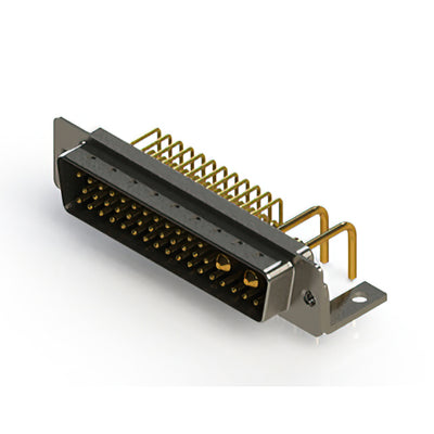 629-43W2650-1TC by EDAC Inc. - CONNECTOR D-SUB PLUG 43POS R/A SLDR