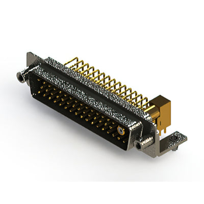 629-47W1640-7T5 by EDAC Inc. - CONNECTOR D-SUB PLUG 47POS R/A SLDR