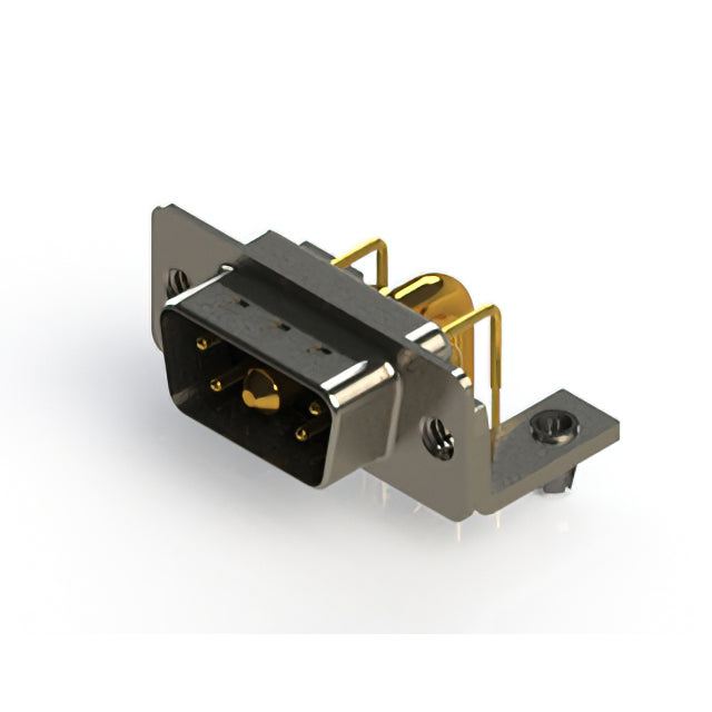 629-5W1-640-3NB by EDAC Inc. - CONNECTOR D-SUB PLUG 5POS R/A SLDR
