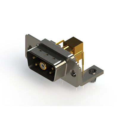 629-5W1-640-7NB by EDAC Inc. - CONNECTOR D-SUB PLUG 5POS R/A SLDR
