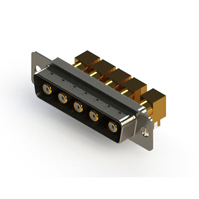 629-5W5-240-5N1 by EDAC Inc. - CONNECTOR D-SUB PLUG 5POS R/A SLDR