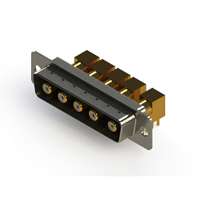 629-5W5-240-7N1 by EDAC Inc. - CONNECTOR D-SUB PLUG 5POS R/A SLDR