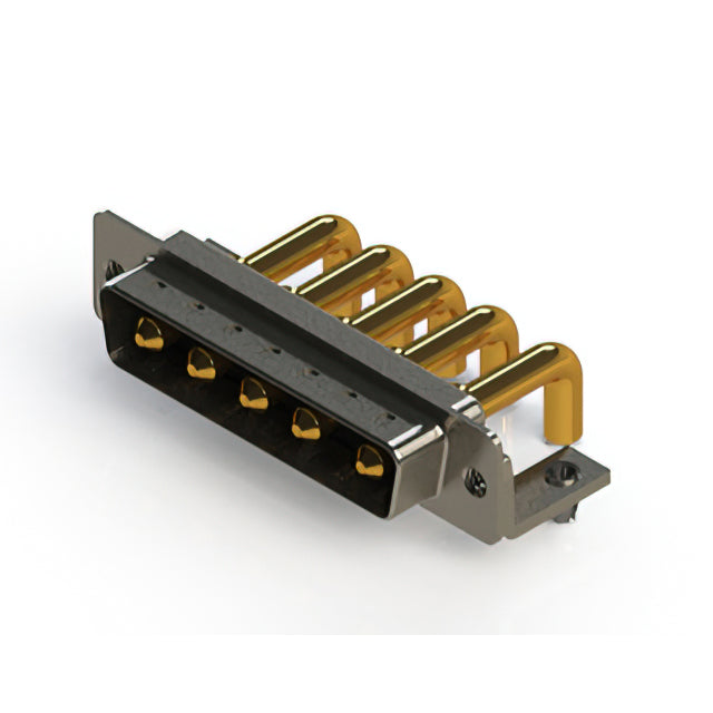 629-5W5-250-4T3 by EDAC Inc. - CONNECTOR D-SUB PLUG 5POS R/A SLDR