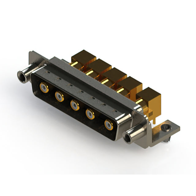 629-5W5-640-5ND by EDAC Inc. - CONNECTOR D-SUB PLUG 5POS R/A SLDR