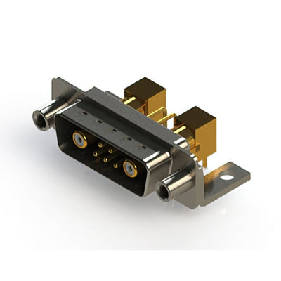 629-7W2-240-5NE by EDAC Inc. - CONNECTOR D-SUB PLUG 7POS R/A SLDR