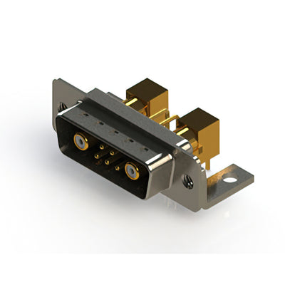 629-7W2-240-5T4 by EDAC Inc. - CONNECTOR D-SUB PLUG 7POS R/A SLDR