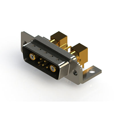 629-7W2-240-7T4 by EDAC Inc. - CONNECTOR D-SUB PLUG 7POS R/A SLDR