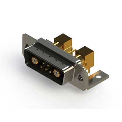 629-7W2-640-5TC by EDAC Inc. - CONNECTOR D-SUB PLUG 7POS R/A SLDR