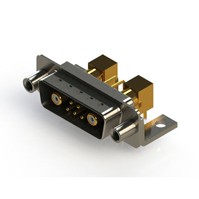 629-7W2-640-5TE by EDAC Inc. - CONNECTOR D-SUB PLUG 7POS R/A SLDR