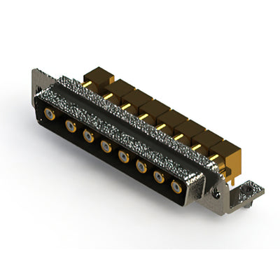 629-8W8-240-5TB by EDAC Inc. - CONNECTOR D-SUB PLUG 8POS R/A SLDR