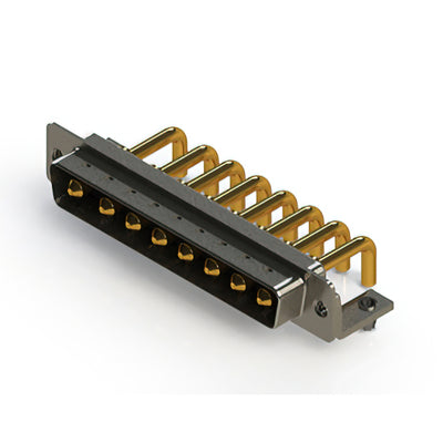 629-8W8-250-2NB by EDAC Inc. - CONNECTOR D-SUB PLUG 8POS R/A SLDR