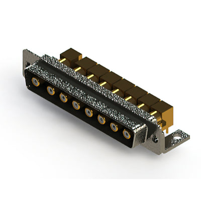 629-8W8-640-7NC by EDAC Inc. - CONNECTOR D-SUB PLUG 8POS R/A SLDR