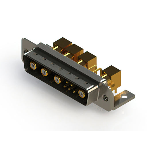 629-9W4-240-5TC by EDAC Inc. - CONNECTOR D-SUB PLUG 9POS R/A SLDR