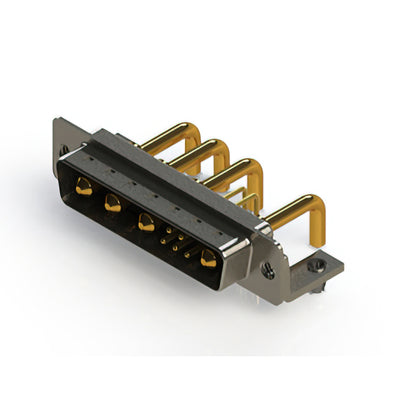 629-9W4-250-2TB by EDAC Inc. - CONNECTOR D-SUB PLUG 9POS R/A SLDR