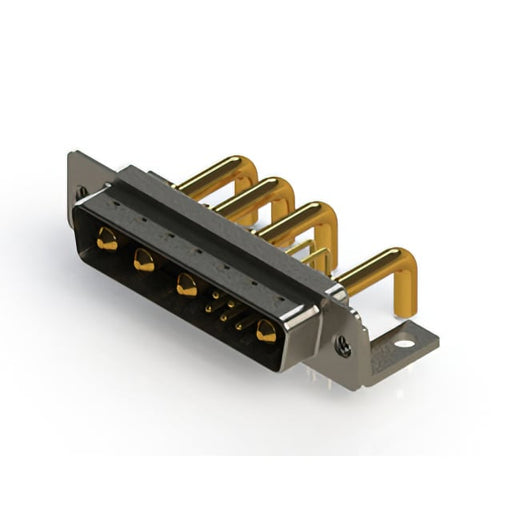 629-9W4-650-3TC by EDAC Inc. - CONNECTOR D-SUB PLUG 9POS R/A SLDR
