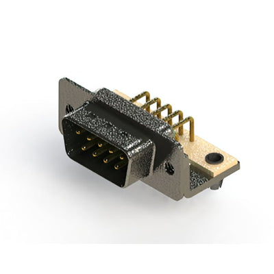 629-M09-240-GT3 by EDAC Inc. - 629M SERIES RIGHT ANGLE D-SUB PL