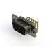 629-M09-240-LN2 by EDAC Inc. - 629M SERIES RIGHT ANGLE D-SUB PL