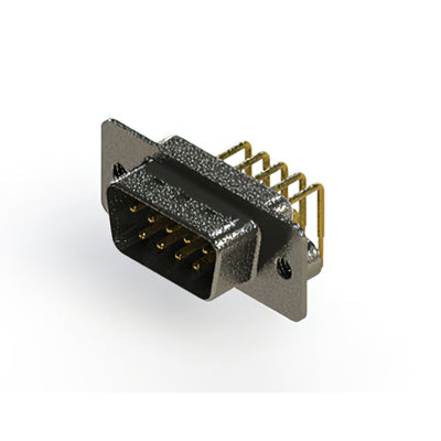 629-M09-340-WN2 by EDAC Inc. - 629M SERIES RIGHT ANGLE D-SUB PL
