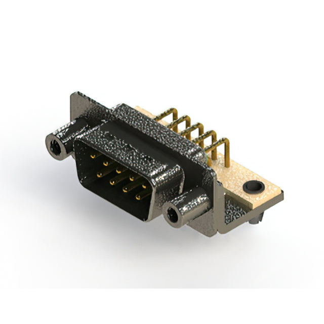 629-M09-640-GN5 by EDAC Inc. - 629M SERIES RIGHT ANGLE D-SUB PL