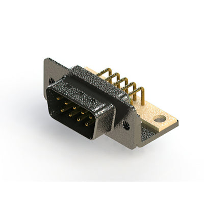 629-M09-640-GT4 by EDAC Inc. - 629M SERIES RIGHT ANGLE D-SUB PL