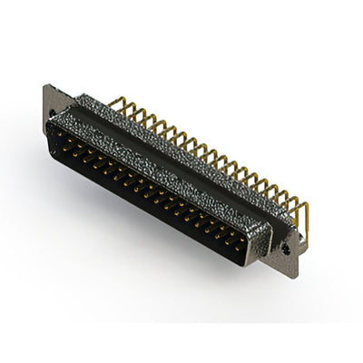 629-M37-640-LT2 by EDAC Inc. - 629M SERIES RIGHT ANGLE D-SUB PL