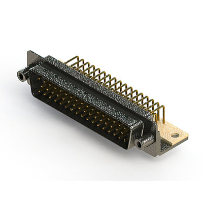 629-M50-640-WT6 by EDAC Inc. - 629M SERIES RIGHT ANGLE D-SUB PL