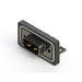 629W2W2-140-4NC by EDAC Inc. - CONNECTOR D-SUB PLUG 2POS R/A SLDR