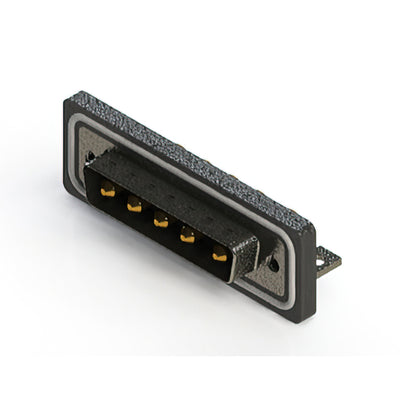 629W5W5-640-4NC by EDAC Inc. - CONNECTOR D-SUB PLUG 5POS R/A SLDR
