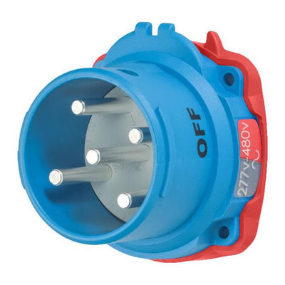 63-68047 by Meltric - DSN60 INLET 60A 277/480 VAC