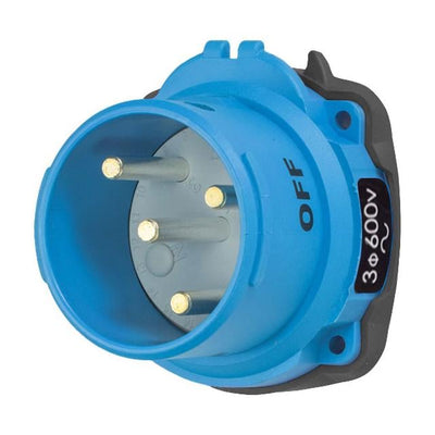 63-68143 by Meltric - DSN60 INLET 60A 600 VAC