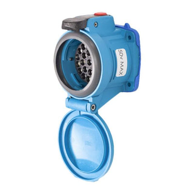 63-B4002 by Meltric - DSN24C RECEPTACLE 2A/7.5A 480VAC