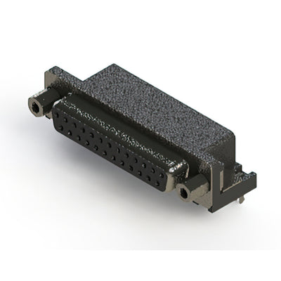 630-025-240-033 by EDAC Inc. - CONNECTOR D SUB RCPT 25POS R/A .370
