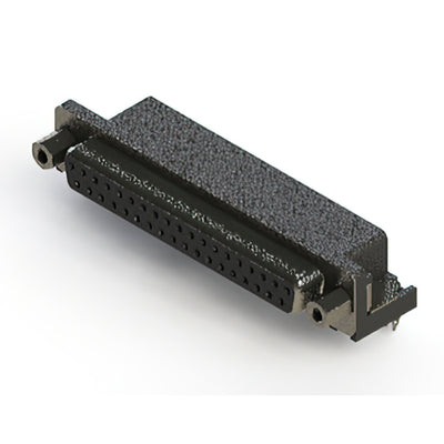 630-037-240-043 by EDAC Inc. - 630 SERIES RIGHT ANGLE D-SUB REC