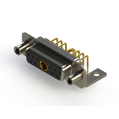 630-11W1640-1NE by EDAC Inc. - CONNECTOR D-SUB RCPT 11POS R/A SLDR