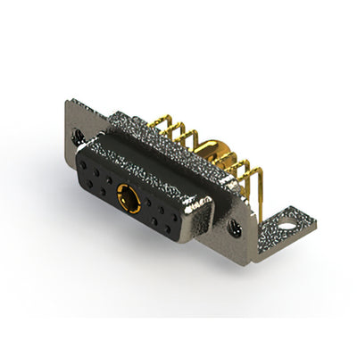 630-11W1640-4NC by EDAC Inc. - CONNECTOR D-SUB RCPT 11POS R/A SLDR